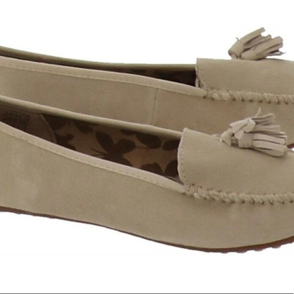 Lands End Suede tasseled Loafers - Picture 2 of 11